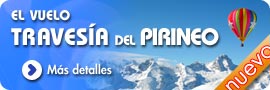 Vuelo traves&iacute;a en globo