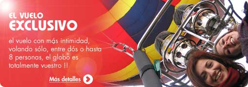 Vuelo exclusivo en globo