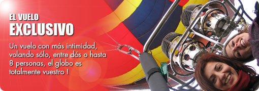 Vuelo exclusivo en globo