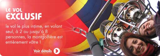 Vol exclusif en montgolfière