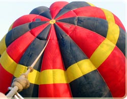 volar en globo