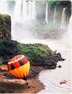 Iguaçu in balloon