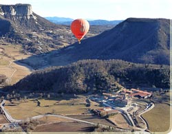 monter en montgolfière Catalogne