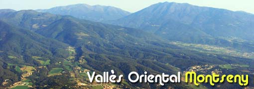 ballooning over Vallès Oriental, Cardedeu, montseny