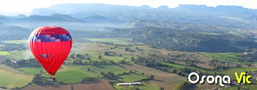 ballooning over Osona, Vic