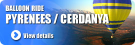 Pyrenees balloon flight Cerdanya